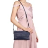 atinfor Crocodile Shoulder Bag Messenger Soft Leather Small Handbag and Purse Simple multi-layer zipper Women Crossbody Bags