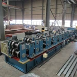 Auto change size 1.5mm -4mm thickness C purlin shape channel z steel frame purlin roll forming machine manufacture China