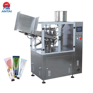 Automatic Cosmetic Plastic Tube Filling And Sealing Machine For Face Cream