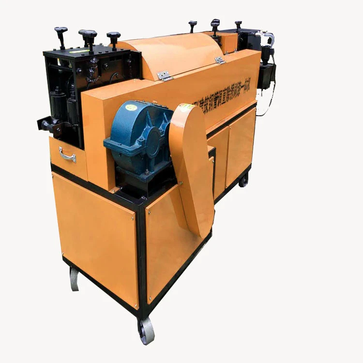 Automatic stand pipe and steel pipe straightening machine