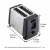 Import Automatic toaster Stainless steel Toaster Household sandwich maker Multifunctional breakfast machine Spit driver Oven from China