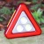 Import Automotive Supplies Multifunctional Emergency Triangle Warning Sign With Led Light Warning Frame Cob Floodlight from China