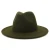 Import Autumn winter fashionable new arrival lady green felt panama woolen hat from China