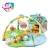 Import baby enlightening game fitness play gym mat ocean ball pillow playmat baby activity with hanging toys from China