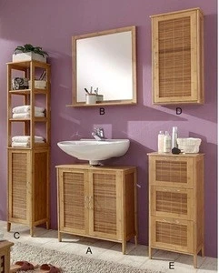 bamboo bathroom cabinets set bamboo storage cabinets