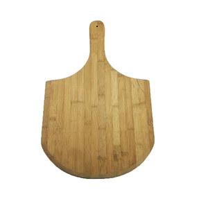 Bamboo pizzal peel paddle for homemade pizza tools