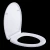 Import Bathroom products One piece toilet Round shape design   stainless steel hinges Seat cover from China