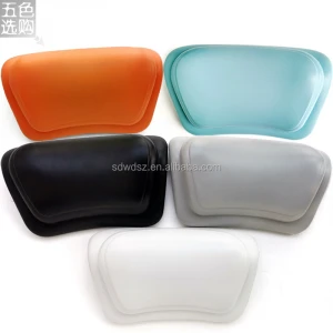 Bathtub pillows,waterproof bath headrests bath mats bathroom accessories