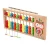Import BDJ Owl Clock and Abacus Set Mathematics and Color Cognition Wooden Educational Montessori Toys For kids from China