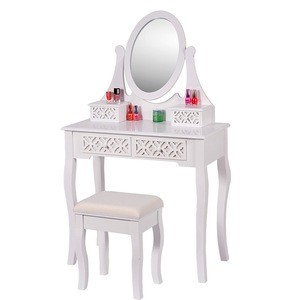 Bedroom set dressing table furniture with stool