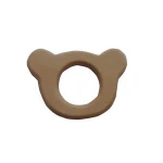 Beech wood Christmas tree baby teether ring wood napkin ring Nature Christmas Tree wood grasping sensory infant toys