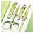 Import [BELL] World Best Quality Korean Traditional Design Luxury Nail Clippers Set Gift Green Color from South Korea