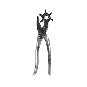 Best Quality Silvery White Leather Revolving Punch Pliers belt Punch Plier