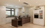 Best Sale White Glossy Handleless Kitchen Cabinet