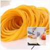 Best seller transparent yellow Elastic Band For household, Natural Rubber band homeBands to tie