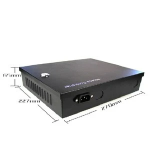 Best selling 5A access control power supply with back up battery switching power supply 12v for access control