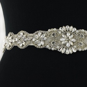Best Selling Wedding Belt Crystal Beads Flower Dress Sash,Rhinestone  Bridal Belt for Wedding
