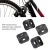 Import Bicycle C-Clip Cable Guide 4pcs Mountain Bike Brake Cable Pipe Guide Shifter Adapter Bicycle Frame C Buckle Rotating S-Hook Clip from China