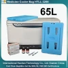 big volume 65L cold boxes for vaccines with handle and wheels