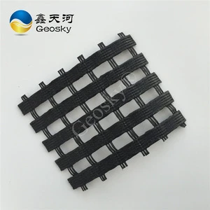 Bitumen Coated fiberglass geogrid with factory price