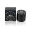 Black teeth whitening carbon coconut teeth whitening charcoal tooth powder