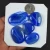 Import Blue Banded Agate Cabochon Gemstone, Jewelry Making Loose Gems, Handmade Agate Gemstone from India
