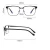 Import Blue Light Blocking TR90 Glasses for Anti Eye Strain Headache Computer Use Eyewear Men Women from China