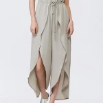 Boutique Women Clothing Embroidered White Bohemian Dress Chinese Dress