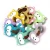 Import BPA Free 100% Food Grade Ice Cream Shape Silicone baby teether Teething Toy for baby from China