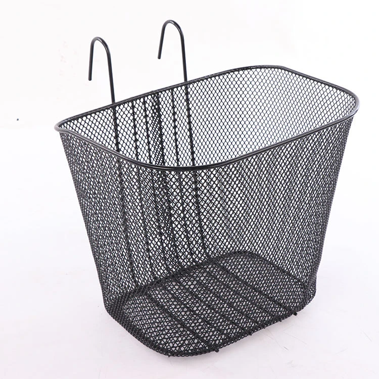 Brand new steel bicycle basket bicycle front basket pet dog metal handelbar back basket  with high quality