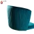 Import Brass crushed blue velvet dining chair from China