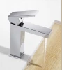Brass Square design bathroom sink faucet