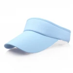 Breathable women and men sun protection sports visor caps hats