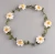 Import bridal artificial flower hair piece crown from China