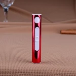 Briquet USB lighter,Portable mini USB charging electric wire metal lighters,Mens Cigarette lighter g01