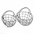 Import BURLAP WIRE FRENCH BASKETS from India