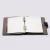 Import Business dairy, soft leather cover Notebook, logo printed leather dairy book from China