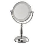 BX hot sell double side 1X 2X LED table mirror for girls gift
