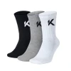 BY-001 bamboo cotton design OEM custom logo white black crew socks sports socks men basketball socks elite