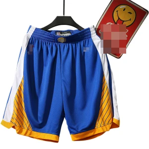 Can receive customization men cotton nbaa basketball shorts