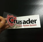 Car Stickers Body Stickers Custom Good Price Adhesive Die Cut UV Resistant Water Proof Clear Vinyl Logo / Badge PVC CN;GUA