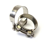 Carmon Universal 304 Stainless Steel Car Motorcycle Exhaust Pipe Clamp Exhaust Clip For Slip-on Type Car Motorcycle Muffler