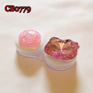 CB0779 PINK DIAMOND KITTY DECO colorful contact lenses