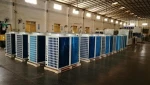 center hot water heater for hotel/school, high efficient hot water heat pump, 17kw to 87kw heat pump water heater