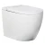 Import ceramic one piece commode intelligent tankless smart toilet with bidet from China