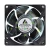 Import CG Fan 80x80x25 12Volt Low Noise DC Axial Fan 80mm Silent Brushless Computer Cooling Fan from China
