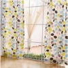 Cheap Chinese silk curtains with attached valance