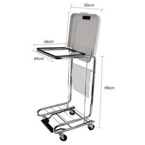 Cheap Factory Price Medical Waste Trolleys With High Quality