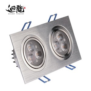 Cheap hot sell classroom aluminum commercial warm white ceiling led grille light