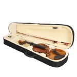 Cheap price factory manufacturer violin 4/4 with violin bow and carbon fiber violin case